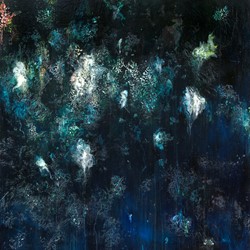 Angela Stewart, Prudenza 2, 2017, oil and acrylic on canvas, 122 x 102cm