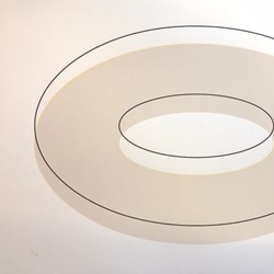 Helen Smith, Blue Highway #31, 2018, silkscreen print on 300gsm Fabriano paper, 37 x 47cm, Ed. 12. Printed by Sally Gimson, Artizan Editions, UK