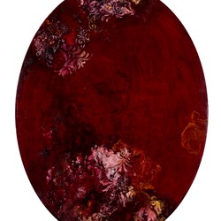 Angela Stewart, Poesis 15, 2016, oil and acrylic on board, 90 x 68cm