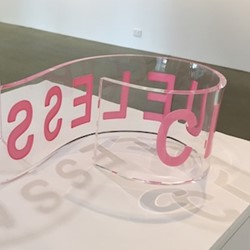 Jurek Wybraniec, Cluelessness, enamel paint on acrylic