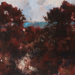 Merrick Belyea, View to Woodman Point, 2019, oil on board, 122 x 183cm. Private Collection