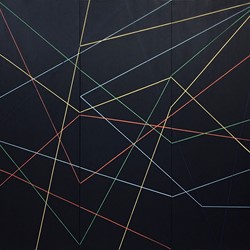Trevor Richards, C15 (Crossing), 2020, acrylic on canvas, 161 x 177cm (1)
