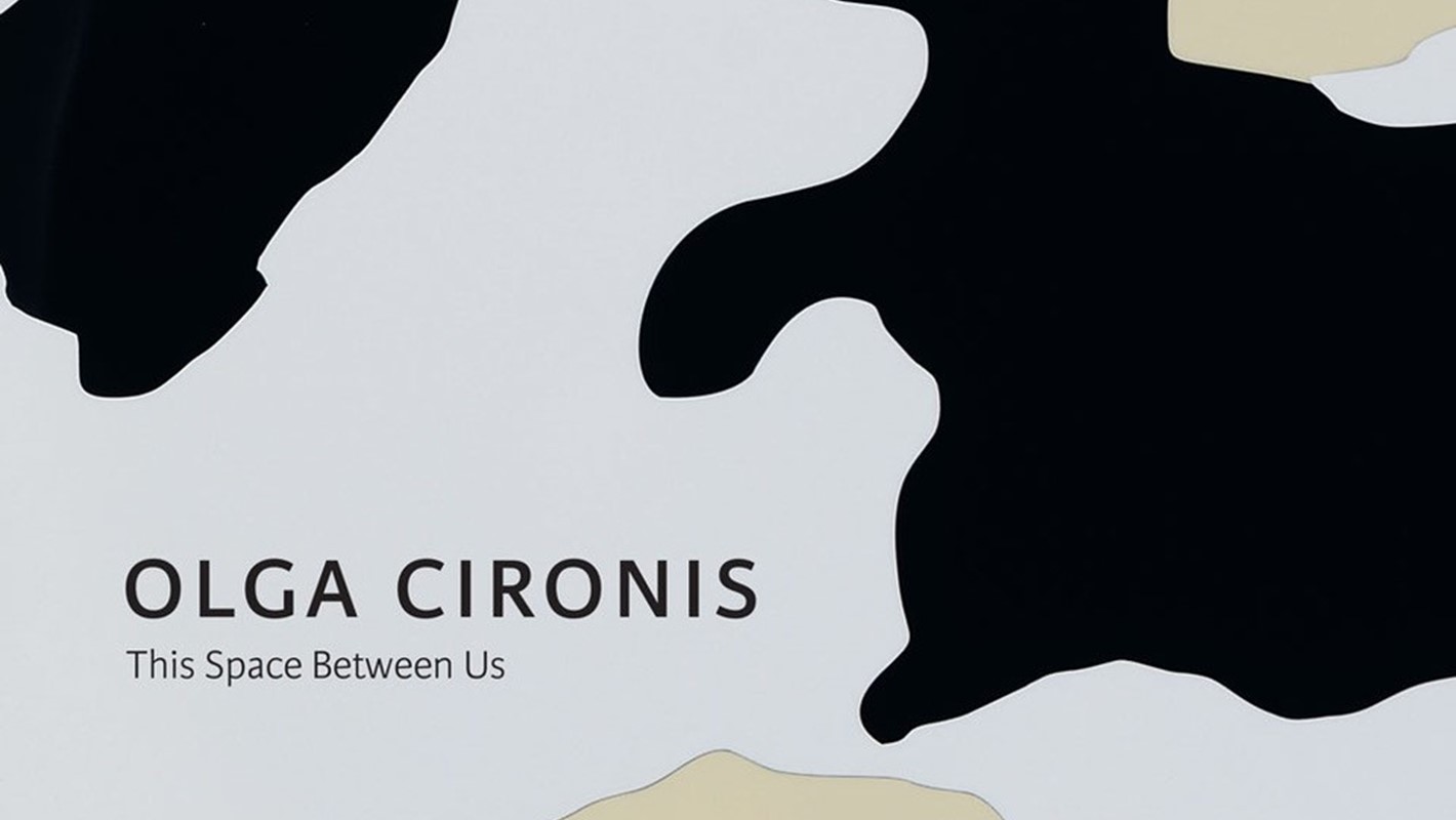 Olga Cironis, This Space Between Us; cover of monograph 2021