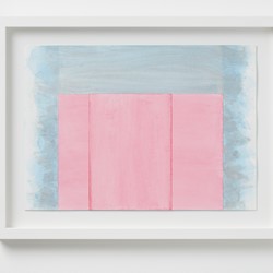 Jurek Wybraniec, P on B A3, 2021, pigmented acrylic ink on watercolour paper, 29 x 41.5cm