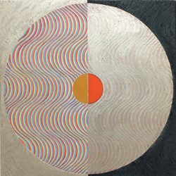 Helen Smith, RGB, 2021, oil and oil stick on fine Italian cotton, 46 x 46cm