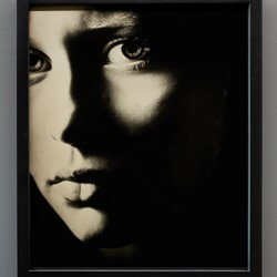 Connie Petrillo, Invisible Image 22, 2023, unique state ambrotype on glass, 50 x 61cm