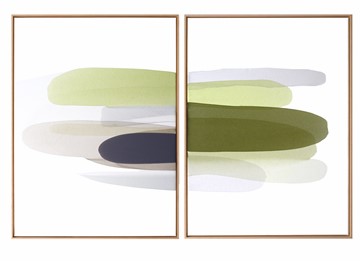 Penny Coss, Sting, 2020, acrylic on canvas, 80 x 124cm (2 panels)