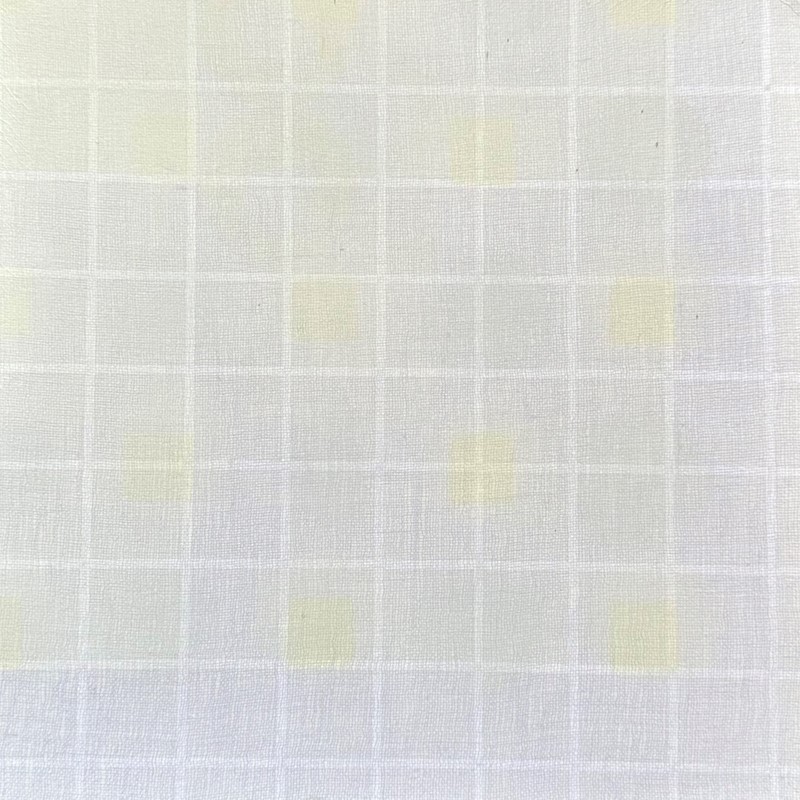 Eveline Kotai, Muslin Grid 1, 2009, Lascaux and acrylic on paper, unique state silkscreen, 25.3 x 25cm