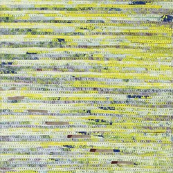 Eveline Kotai, Detour 2 - From GJ’s Studio, 2023, oil and polyester thread on canvas, 30.5 x 25.5cm