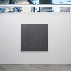 Galliano Fardin, Fluctuations, 2023, acrylic on canvas, 152 x 152cm. Acorn Photo