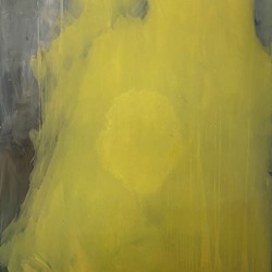 Angela Stewart, Dust, 2023, oil on canvas, 153 x 101cm