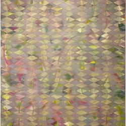 Alex Spremberg, Kairos #13, 2024, enamel on wood, 120 x 90 x 3cm